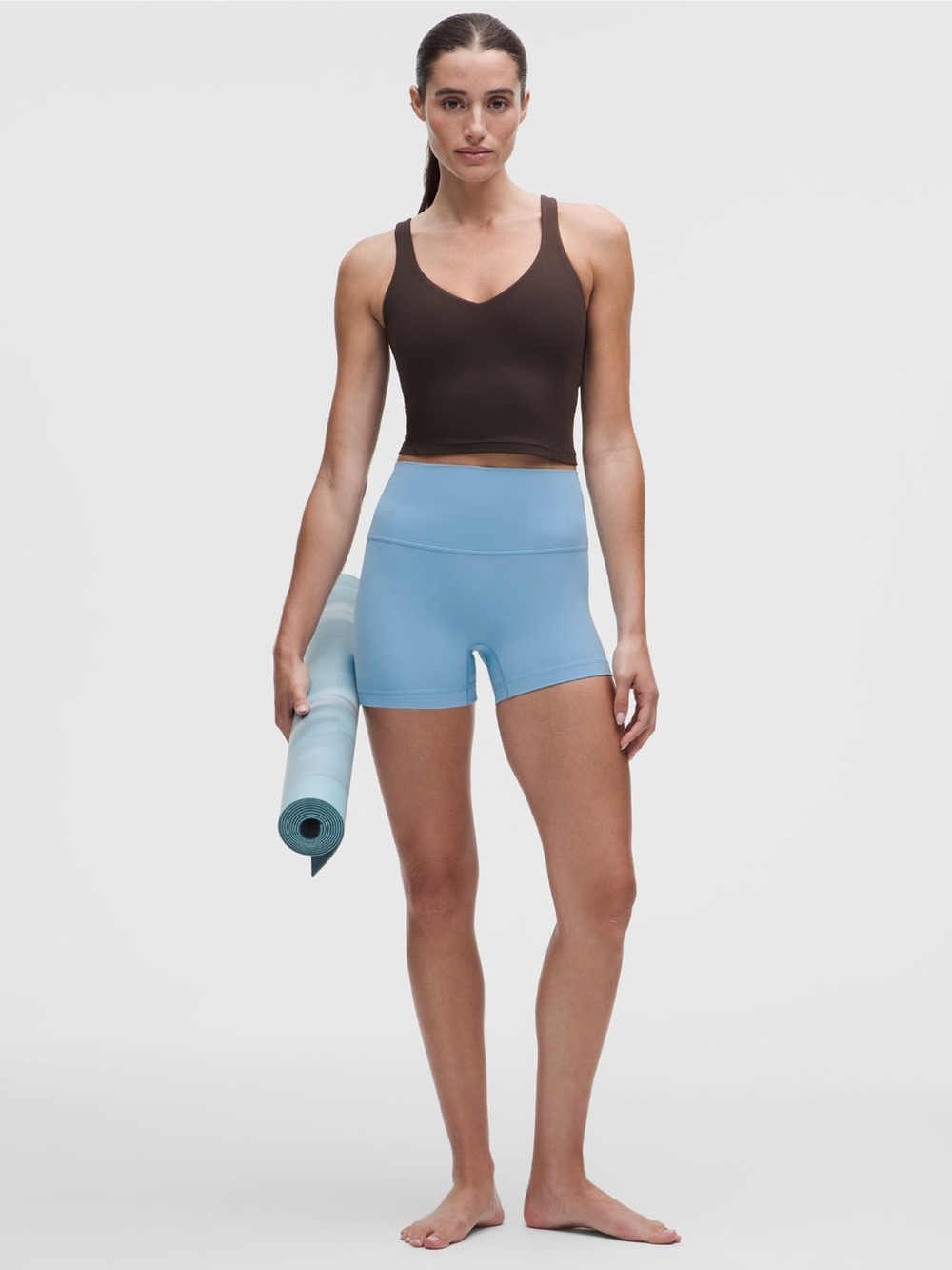 NWT lululemon Align No Line High-Rise Short 4” in Limited Edition Dreamy Blue